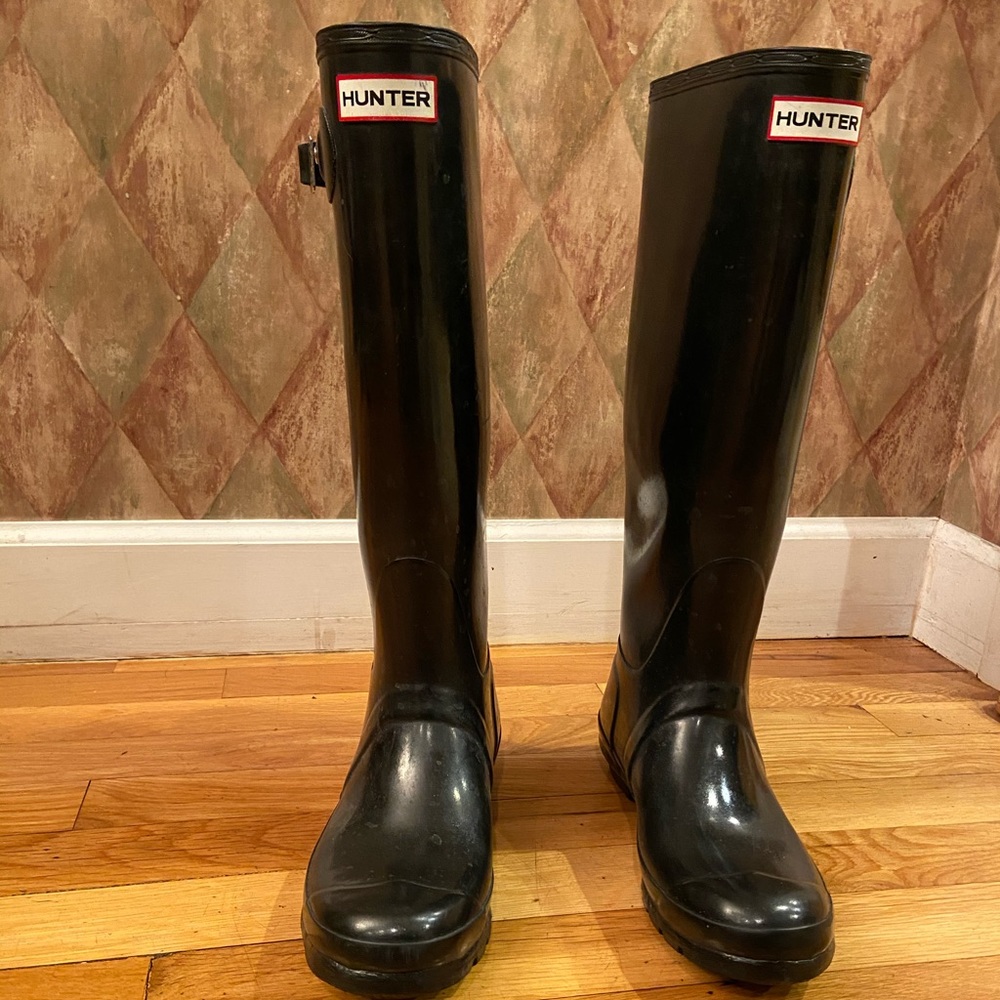 Hunter original tall rain boots